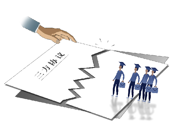 企業單方毀約、變相勸退　校招生權益如何保障？